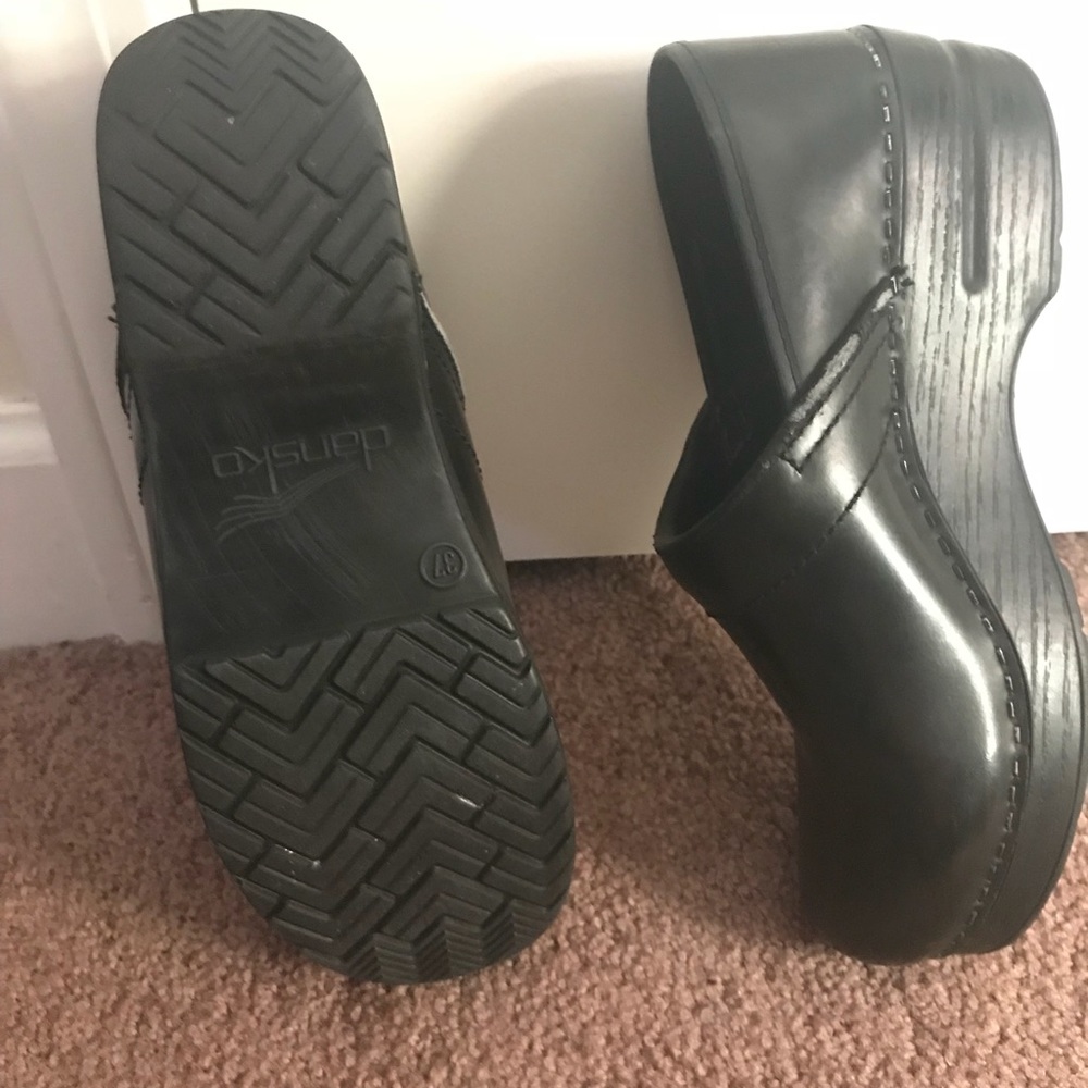 Size 37 used Dansko clogs